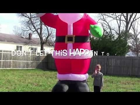 How To Prevent Inflatable Airblown Decorations from Falling Over