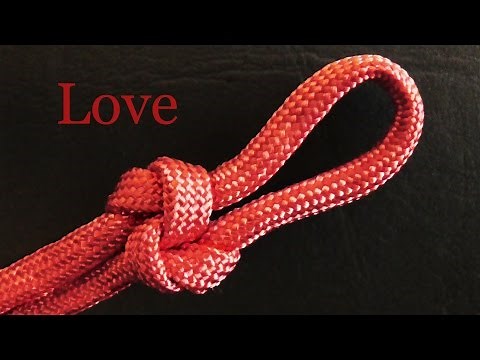 Addicted To Love? Learn A Decorative True Lover's Loop Knot