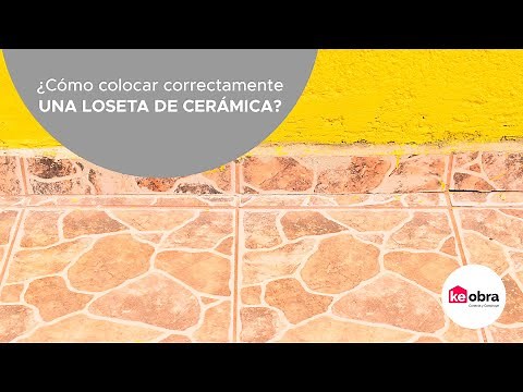 How to properly lay ceramic tiles