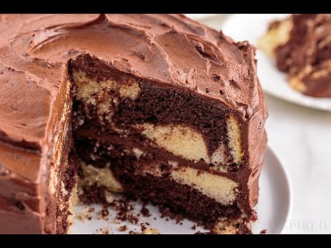 How to Make Marble Cake from Mix