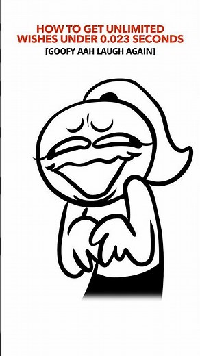 Unlimited Wishes 😏 (Animation Meme) Anim: RedFlowerCrown #shorts