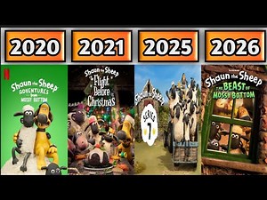 ALL SHAUN THE SHEEP MOVIES & TV SERIES (2007-2026)