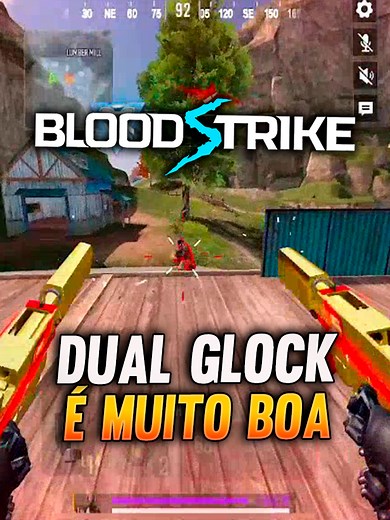 Jogando de Dual Glock no Blood Strike - Gameplay Satisfatório