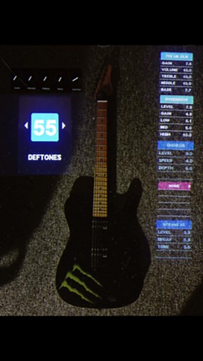 these are the Deftones settings for my Fender Mustang LT25 amp. keep in mind I am far from experienced and this tone was created using a 6 string electric guitar with no pedals to the best of my ability. this uses just the settings from the amp itself. | Amp: 70s UK Clean | Stomp: Overdrive | Mod: Chorus | Delay: None | Reverb: Spring 65 | *All knobs on the amp set to 0* | Master Volume: loud enough to make your neighbors hate you | 😁🤘🏽 #de#deftonesu#guitaru#guitaristu#guitartoke#fenderu#musi