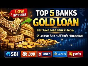 👉 Best Bank for Gold Loan in India 2026 | Interest Rate, Fees, LTV Ratio & Repayment Details 🔥