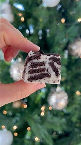 Oreo Fudge is the perfect recipe to kick off my stupid easy Christmas candy series! It's 3 ingredients, requires just a microwave, and is every cookies and cream lovers dream 🤩 Comment "recipe" and I will share it with you! https://dancearoundthekitchen.com/oreo-fudge/ | Dance Around the Kitchen