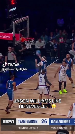 Jason Williams Shows Off His Skills at NBA Celebrity Game
