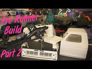 RC Pre-Runner Build Part 2 - 3D Printed Body Parts - Chassis Issues. #rccar #prerunner #rctruck #rc
