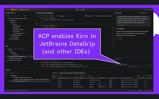 Kiro เปิดรับ Agent Client Protocol (ACP): เมื่อเอเจนต์ AI หลุดกรอบ IDE และเข้าใกล้นักพัฒนามากกว่าที่เคย ในช่วงไม่กี่ปีที่ผ่านมา เอเจนต์ AI ได้กลายเป็นผู้ช่วยคนสำคัญของนักพัฒนาซอฟต์แวร์ ตั้งแต่การเขียนโค้ด แก้บั๊ก ไปจนถึงการวิเคราะห์ระบบ อย่างไรก็ตาม ข้อจำกัดที่เห็นได้ชัดคือเอเจนต์เหล่านี้มักถูกผูกติดกับเครื่องมือหรือ IDE ของตัวเอง ทำให้นักพัฒนาต้องเปลี่ยนพฤติกรรมการทำงานเพื่อให้เข้ากับเครื่องมือ AI แทนที่เครื่องมือจะเข้ามาเป็นส่วนหนึ่งของเวิร์กโฟลว์เดิม Kiro กำลังเปลี่ยนภาพนั้นด้วยการประกาศรองรั