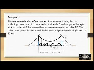 Lecture - 005 Cables Sample Problems