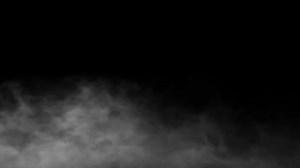Download Fog looping on a black background. for free