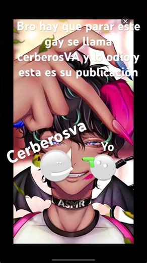 Cerberosva si vez esto dejar de ser gay:)