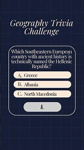 Geography Trivia Challenge: Explore the World! 🌍🧭