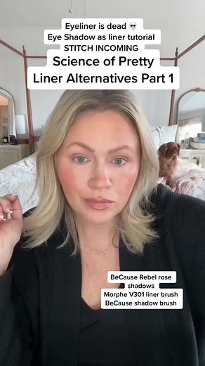 #stitch with @Stephanie DuBose Goldsmith #eyelinertutorial #makeupover40