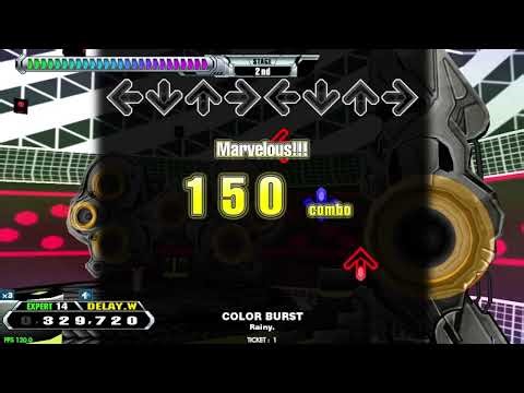 DDR / COLOR BURST - EXPERT DOUBLE (DanceDanceRevolution WORLD)