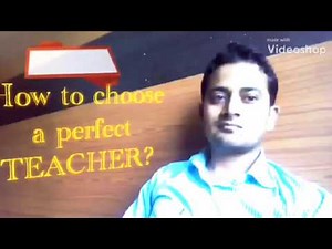 How to select a perfect teacher Video Lecture - Commerce