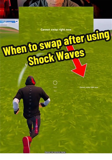 When to Swap After Using Shock Waves in Fortnite