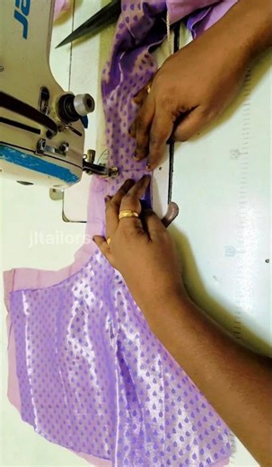 shoulder attaching #JLTailoring #blousedesign #shorts #tailoring #stitching #shortsfeed #new.