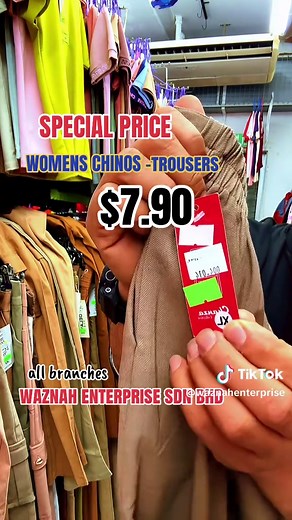 Affordable Women's Chinos for Just $7.90
