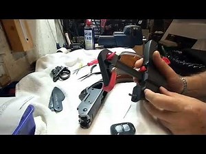 Remington 90T locking block disassembly.