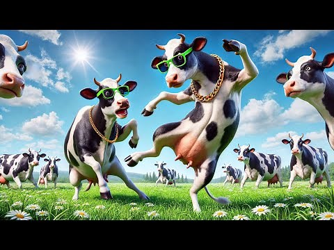 "7 Hilarious Cow Dance Moments That Will Make You LOL" funny cow dance !