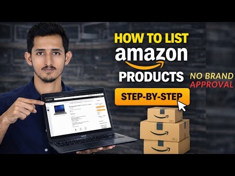 Amazon Product Listing Full Tutorial 2026 | How to List & Copy Products on Amazon (Beginner to Pro)