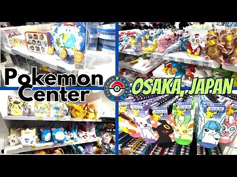 Pokemon Center in Osaka, Japan - FULL TOUR and WALKTHROUGH
