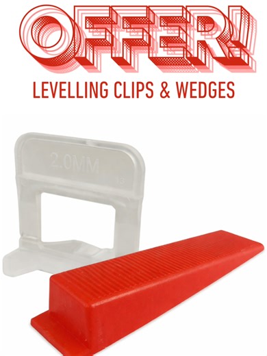 5000 levelling clips for £120 🔥 Available in 1.5mm & 2mm. Or £4 per 100. Next day delivery available. Message to order. #tilers #uktiler #tilingtools #constructionuk #tradeprices #tileleveling