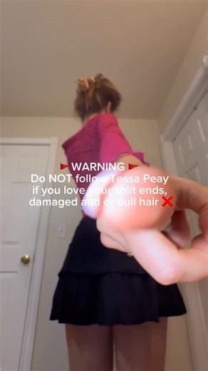Tessa on Instagram: "In other words, follow along if you want healthy shiny long hair hehe 😘 . . . . . . . . . . . . . #haircare #hairgrowth #tessapeay #hairtok"