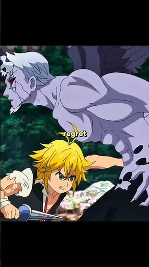Meliodas Takes on Hendrickson in a Fiery Showdown! ⚡🔥 #anime #meliodas
