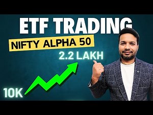 Nifty Alpha ETF 50 "Trading Strategy" 22x Profit (Live Proof)