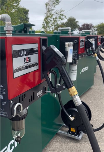 2,700 Litre bunded steel tanks heading out this week to customers across the country #piusi #flexbimec #diesel #tanks #fuelstorage #bunded #rotech