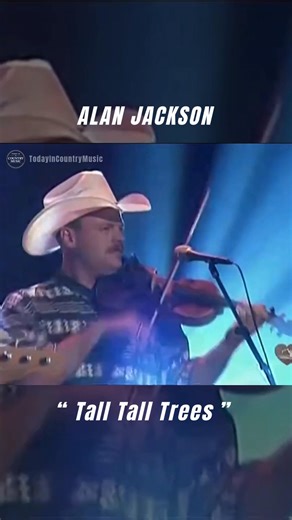 In 1995 on Music City Tonight, Alan Jackson sang Tall Tall Trees with classic restraint, honoring Roger Miller’s songwriting and proving traditional country still valued simplicity and truth. Today in Country Music. #countrymusicfans #countrymusic #countryliving #countrymusiclover #alanjackson | Today In Country Music