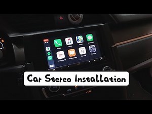 How to install Sony XAV-AX5000 on 2018 Honda Civic LX