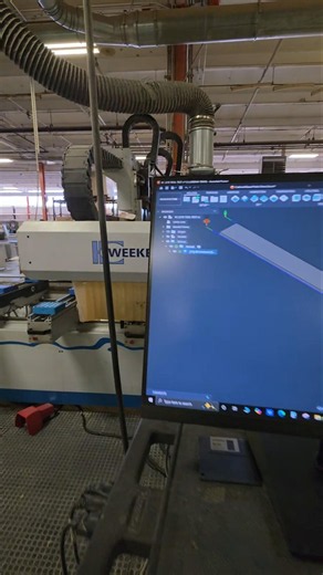 ‪@adskFusion‬ is the only cad/cam software I use to make parts on a Homag/Weeke cnc 👨🏻‍💻#homag