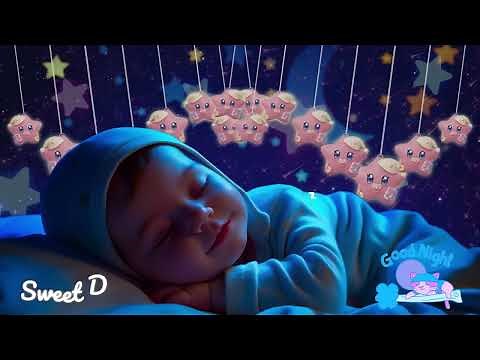 Mozart & Brahms Lullaby 💤 Fall Asleep Fast in 3 Minutes 🌙 Baby Sleep Music for Deep Gentle Sleep