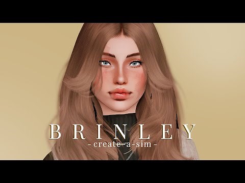 B R I N L E Y ✧.* the sims 3: create-a-sim #8