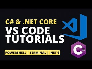 C# & .NET Core with VS Code Tutorials | Powershell | Terminal