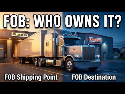 FOB Shipping Point vs Destination | Who Pays When Damage Happens?