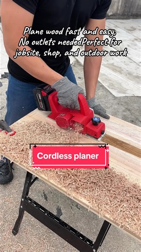 Top Cordless Planer for Outdoor Woodworking Projects
