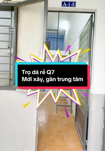Phòng trọ dá rẻ mới xây nè. Tân Thuận Tây. Q7 gần Cầu Tân Thuận. #phongtrogiare #thuephongquan7 #thuecanho #peterreviewphong