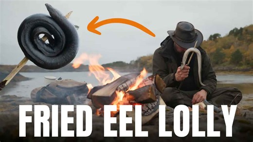 This is what extreme heat does in the eel lolly challenge