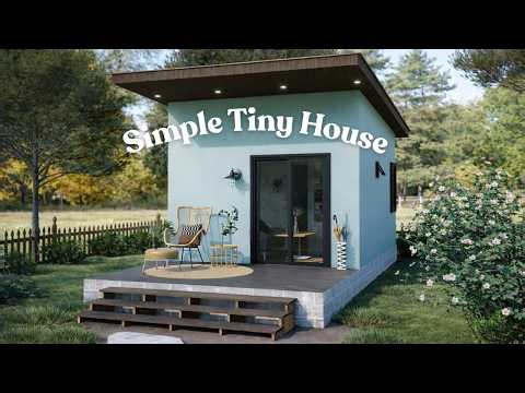 4×9 m Simple House Dream | Narrow Small House Design (36 sqm) | Affordable Minimalist Home