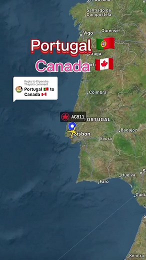 Flight from Portugal to Canada: Exploring Neige and Cities