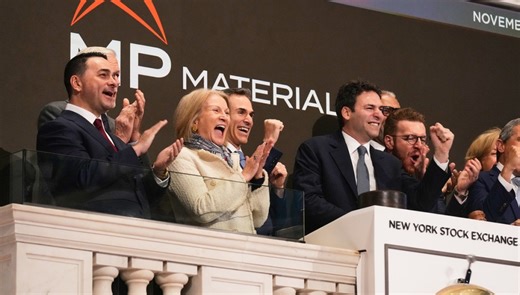 MP Materials announces $1.25 billion rare earths facility meant to help counter China