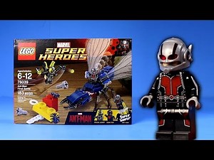 Lego Marvel Super Heroes Ant-Man Set 76039 Antman Movie Time Lapse Build Unboxing Opening