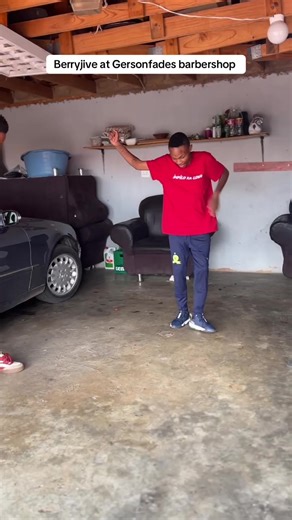 Berryjive Dance Moves at GersonFades Barbershop