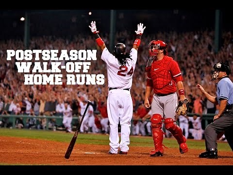 MLB: Postseason Walk-Off Homeruns (HD)