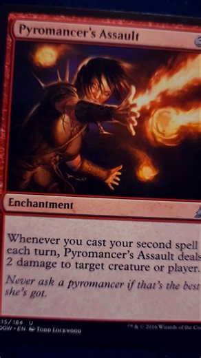 Pyromancer's Assault #mtg #magicthegathering #shortvideo #shorts