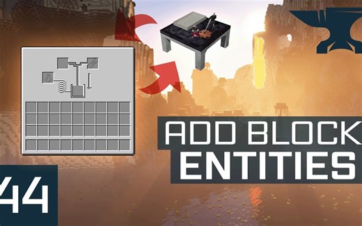 【生肉】Minecraft 1.18 Forge Mod 开发教程 #44方块实体